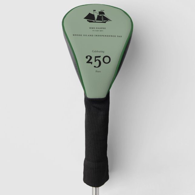 Funda para palo de golf — HMS Gaspee (Anverso)
