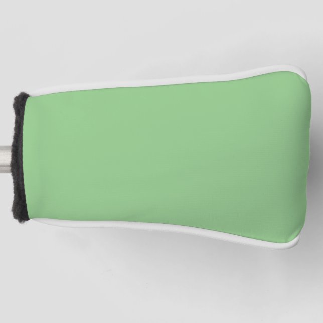 Funda Para Palo De Golf Hoja De Goma, Hoja Pálida, Verde Pixista, (Anverso)