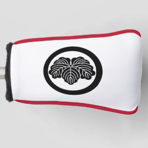 Funda Para Palo De Golf Hoja de hiedra en círculo