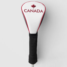 Funda Para Palo De Golf Hojas de arce rojas de Canadá