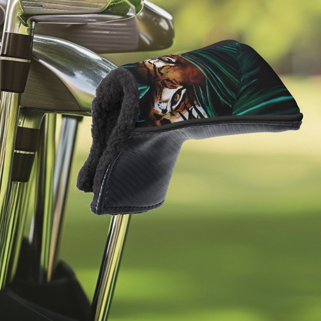 Funda Para Palo De Golf Hojas de la selva verde tigre (Subido por el creador)