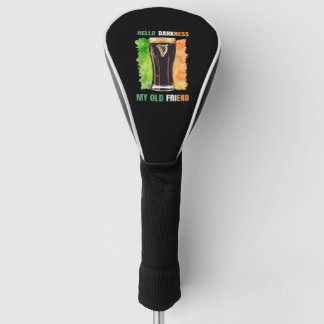 Funda Para Palo De Golf Hola oscuridad Mi viejo amigo Stout irlandés