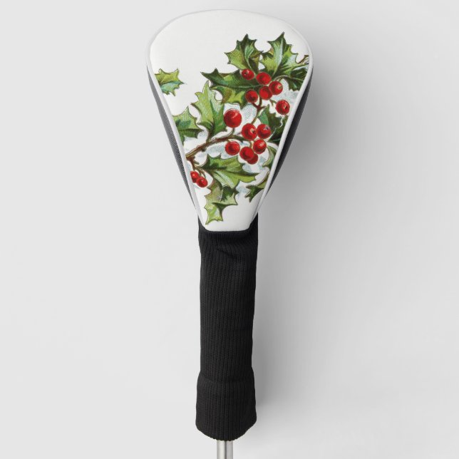 Funda Para Palo De Golf Holly Berries 001 (Anverso)