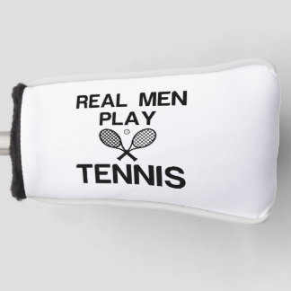 FUNDA PARA PALO DE GOLF HOMBRES REALES JUEGAN TENIS