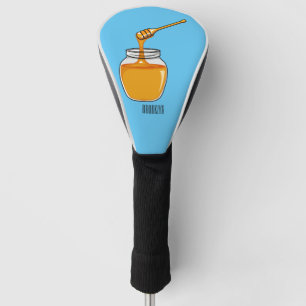 Funda Para Palo De Golf Honey cartoon illustration 