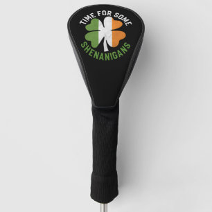 Funda Para Palo De Golf Hora de algunas travesuras trébol día de San Patri