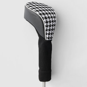 Funda Para Palo De Golf Houndstooth - color de fondo del personalizar