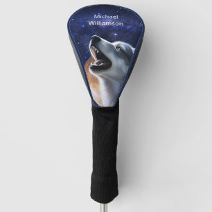 Funda Para Palo De Golf Howling Wolf Monograma