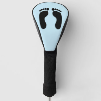 Funda Para Palo De Golf Huellas azul para estribos