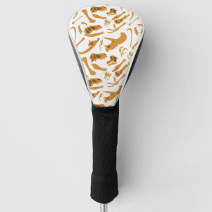 Funda Para Palo De Golf Huesos de dinosaurio
