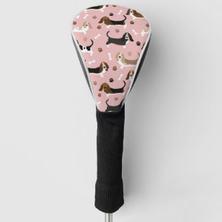 Funda Para Palo De Golf Huesos y patas de perro de los alrededores