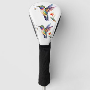Funda Para Palo De Golf Hummingbirds divertido y hermoso para los amantes 