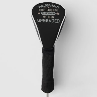 Funda Para Palo De Golf Humor de cirugía de espalda mejorado