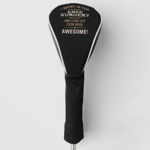 Funda Para Palo De Golf Humor de recuperación de cirugía de rodilla