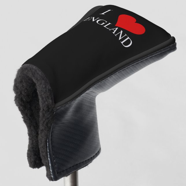 Funda Para Palo De Golf I Heart England con pcnt (Anverso 3/4)
