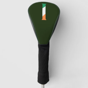 Funda Para Palo De Golf I Monograma sobrepuesto en el documento de bandera