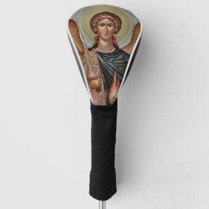 Funda Para Palo De Golf Icono cristiano ortodoxo del arcángel Uriel   