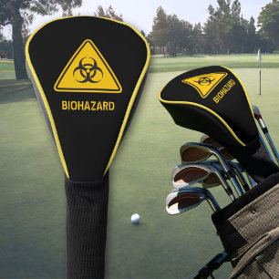 Funda Para Palo De Golf Icono de riesgo biológico