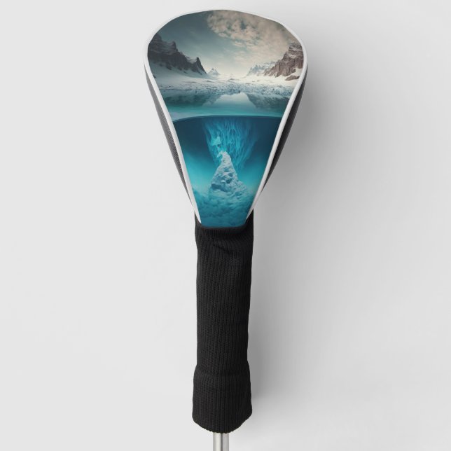 Funda Para Palo De Golf Icy Mountain View (Anverso)