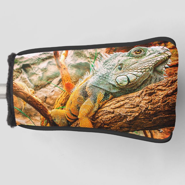 Funda Para Palo De Golf Iguana (Anverso)