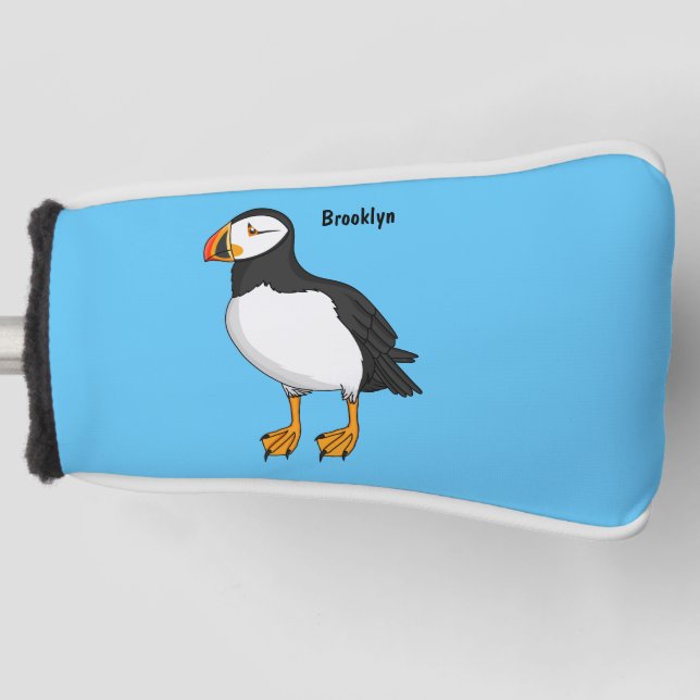 Funda Para Palo De Golf Ilustracion atlántico (Anverso)