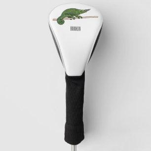 Funda Para Palo De Golf Ilustracion chameleon personalizado de Jackson