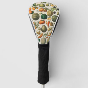 Funda Para Palo De Golf Ilustracion científico botánico de frutas