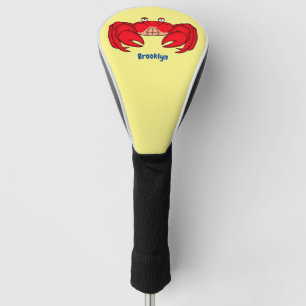 Funda Para Palo De Golf Ilustracion de cangrejo rojo