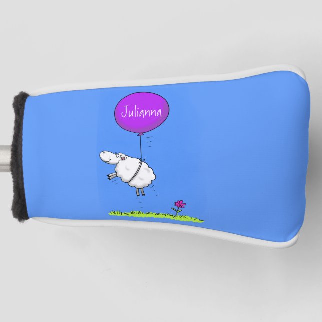 Funda Para Palo De Golf Ilustracion de humor de personalizado de globo de  (Anverso)