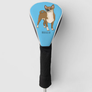 Funda Para Palo De Golf Ilustracion de personalizado chihuahua