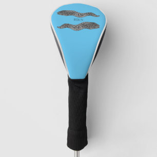 Funda Para Palo De Golf Ilustracion de personalizado de anguila negra con 