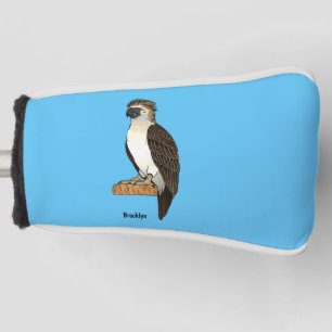 Funda Para Palo De Golf Ilustracion de personalizado de aves águilas de Fi