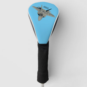 Funda Para Palo De Golf Ilustracion de personalizado de aviones de combate