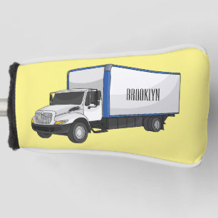 Funda Para Palo De Golf Ilustracion de personalizado de camiones de cajas