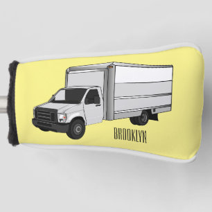 Funda Para Palo De Golf Ilustracion de personalizado de camiones de cajas