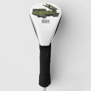 Funda Para Palo De Golf Ilustracion de personalizado de camiones de misile