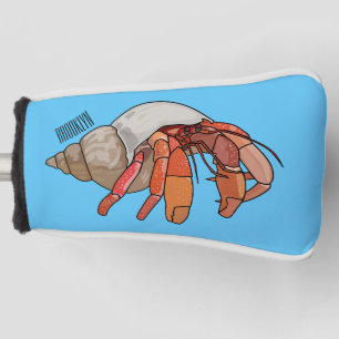 Funda Para Palo De Golf Ilustracion de personalizado de cangrejo ermitaño