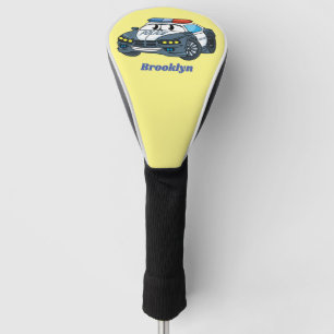 Funda Para Palo De Golf Ilustracion de personalizado de coche de policía f