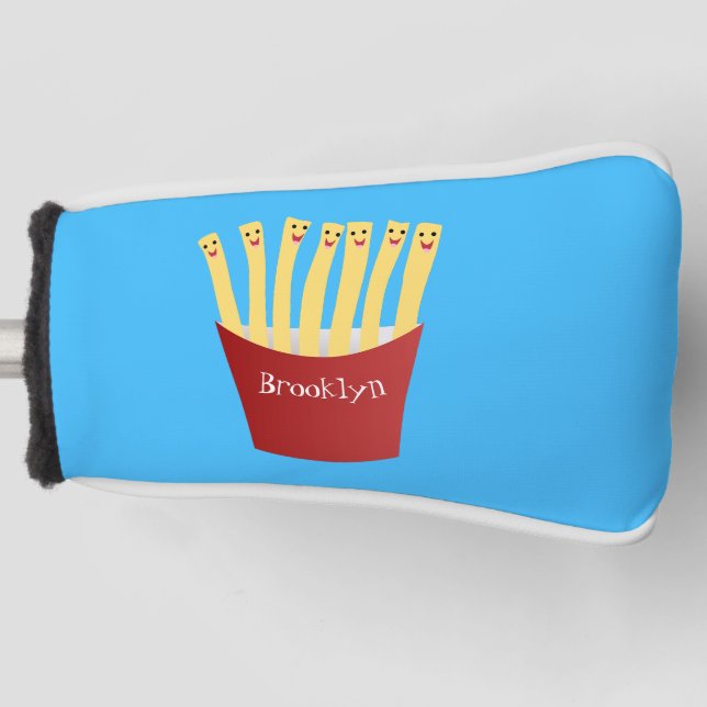 Funda Para Palo De Golf Ilustracion de personalizado de comida rápida de p (Anverso)