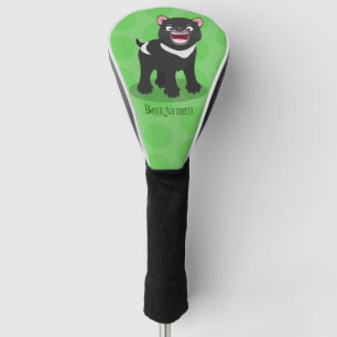 Funda Para Palo De Golf Ilustracion de personalizado de demonio de Tasmani