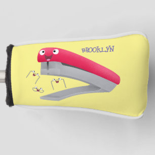 Funda Para Palo De Golf Ilustracion de personalizado de grapadora de color