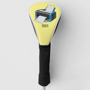 Funda Para Palo De Golf Ilustracion de personalizado de impresora