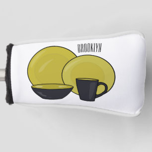 Funda Para Palo De Golf Ilustracion de personalizado de juego de mesa