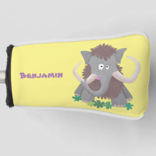 Funda Para Palo De Golf Ilustracion de personalizado de mamut bobo gracios