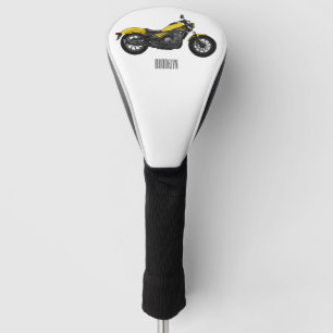Funda Para Palo De Golf Ilustracion de personalizado de motocicleta de cru