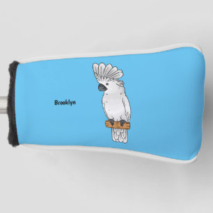 Funda Para Palo De Golf Ilustracion de personalizado de pájaro de paraguas