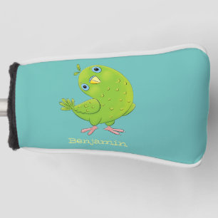 Funda Para Palo De Golf Ilustracion de personalizado de paracaídas verde l