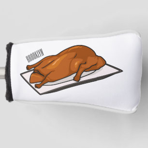 Funda Para Palo De Golf Ilustracion de personalizado de pato de Peking