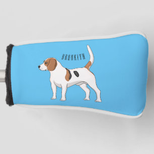 Funda Para Palo De Golf Ilustracion de personalizado de perro Beagle