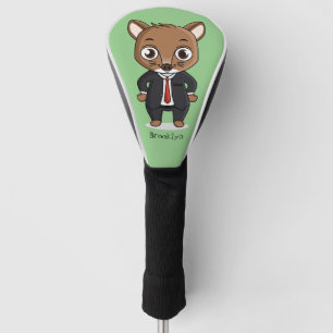 Funda Para Palo De Golf Ilustracion de personalizado de rata